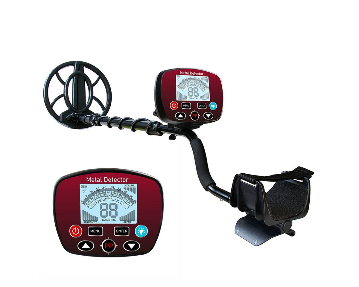 Insma Metalldetektor, LCD Metal Detector Suchgerät IP68 Wasserdicht, hohe Genauigkeit&5 Modi Insma Metalldetektor, LCD Metal Detector Suchgerät IP68 Wasserdicht, hohe Genauigkeit&5 Modi von Insma