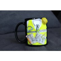 3D Custom Engineer Tasse - Bautechniker Geschenk Handgemachte Polymer Clay Für Statiker Bautechnik von InspiranteByG