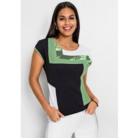 Inspirationen Kurzarmshirt "Patchshirt" 1 Stk. tlg. von Inspirationen