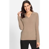 Inspirationen Polokragenpullover "Polopullover" von Inspirationen