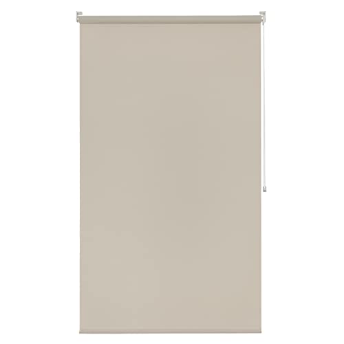 INSPIRE - Seitenzugrollo Screen Sonnenschutz - B.60 x 190 cm - Linen- Sandfarbe - Fenster-Rollo von INSPIRE