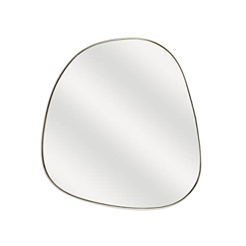 INSPIRE - Wandspiegel - Spiegel Ovale Adonis - 32 x 30 cm - Gold - Metall - Hängespiegel ovale - Design Wandspiegel von INSPIRE