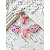 Herz Magnete Oder Pins, Rosa Pinke Hochzeit Valentine's von InspiredFlower