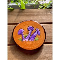 Amethyst Täuschende Pilz Magnet Handgemalt Acryl Auf Holz Handgemacht Geschenk Amethyst Täuschende Pilz Magnet Handgemalt Acryl Auf Holz Handgemacht Geschenk von InspiredVisionsCo