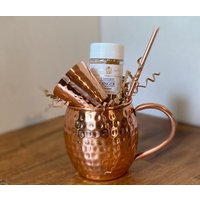 Kupfer Moskauer Mule Becher Geschenkset - 1Er, 2 Oder 4Er Set Kupfer Moskauer Mule Becher Geschenkset - 1Er, 2 Oder 4Er Set von InspiredWrapsCo