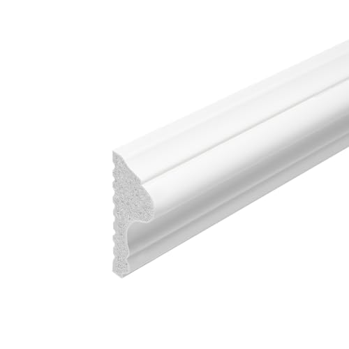 Inspirum Deckenleiste Stuckleiste SCL-05, 50x50x1000 mm, Preis pro Meter, Übergangsleiste für Wand & Decke, Zierleiste aus Polyurethan, Stoßfest Inspirum Deckenleiste Stuckleiste SCL-05, 50x50x1000 mm, Preis pro Meter, Übergangsleiste für Wand & Decke, Zierleiste aus Polyurethan, Stoßfest von Inspirum