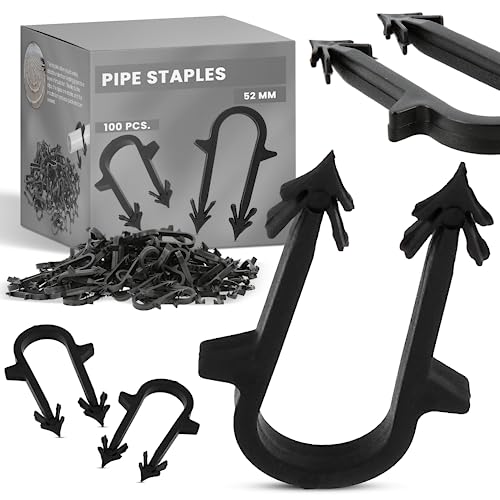 100 Stück Rohrklammern 52 mm für Unterbodenheizung Fußbodenheizung Tackernadeln Rohrhalter Taker-Clipsatz Rohrklammern Ankerclips Heftklammern Rohrtackerklammern 100 Stück Rohrklammern 52 mm für Unterbodenheizung Fußbodenheizung Tackernadeln Rohrhalter Taker-Clipsatz Rohrklammern Ankerclips Heftklammern Rohrtackerklammern von Instalguru