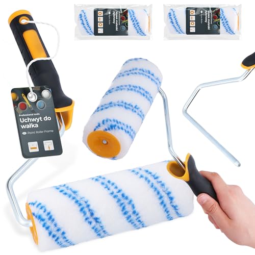 2x Farbroller 18 cm Ersatzrolle Farbwalze Lackierwalze Lackierrolle Malerset Griff Möbel Wände Farbe Lack Beize Set Malerroller Malerbügel Malerei Renovierung 2x Farbroller 18 cm Ersatzrolle Farbwalze Lackierwalze Lackierrolle Malerset Griff Möbel Wände Farbe Lack Beize Set Malerroller Malerbügel Malerei Renovierung von Instalguru