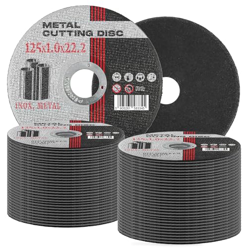 50x Trennscheiben Schneidscheiben 125mm x 22,2 x 1,0 mm Metall Stahl Edelstahl INOX Blech Winkelschleifer Elektrowerkzeuge Dünn Trennscheibe Flexscheiben 50x Trennscheiben Schneidscheiben 125mm x 22,2 x 1,0 mm Metall Stahl Edelstahl INOX Blech Winkelschleifer Elektrowerkzeuge Dünn Trennscheibe Flexscheiben von Instalguru
