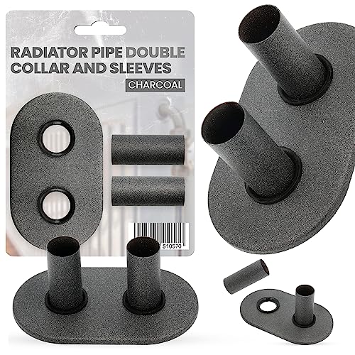 Abdeckkit Doppelrosette Rosette Heizkörper Rohrabdeckung Doppel Rohr Anthrazit Abdeckrohre Rohrmanschette Rohrverkleidung Für Heizungsrohre Heizkörperabdeckung Rohrverkleidungssystem Abdeckkit Doppelrosette Rosette Heizkörper Rohrabdeckung Doppel Rohr Anthrazit Abdeckrohre Rohrmanschette Rohrverkleidung Für Heizungsrohre Heizkörperabdeckung Rohrverkleidungssystem von Instalguru
