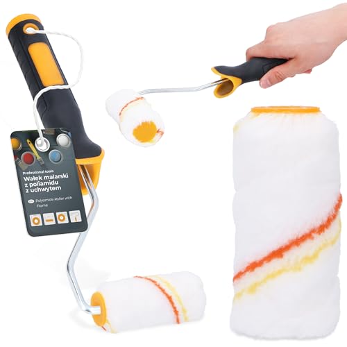 Farbroller 10 cm Ersatzrolle Farbwalze Lackroller Ersatzwalze Fellwalze Halter Farbbügel Bügel Acryl Lack Putz Tapete Wand Malen Walze Malerrolle Streichen Malerset Farbroller 10 cm Ersatzrolle Farbwalze Lackroller Ersatzwalze Fellwalze Halter Farbbügel Bügel Acryl Lack Putz Tapete Wand Malen Walze Malerrolle Streichen Malerset von Instalguru