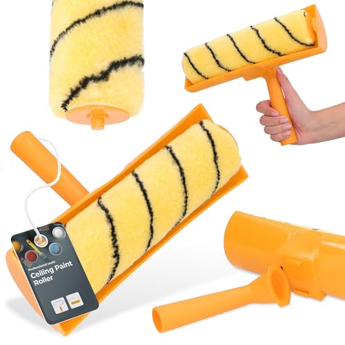 Farbrroller Malerrolle 25 cm mit Spritzschutzbehälter Farbwalze Malerwalze Farbe Decke Streichen Malen Roller Profi Deckenroller Anti-Spritz-Roller Strapazierfähigen Farbrroller Malerrolle 25 cm mit Spritzschutzbehälter Farbwalze Malerwalze Farbe Decke Streichen Malen Roller Profi Deckenroller Anti-Spritz-Roller Strapazierfähigen von Instalguru