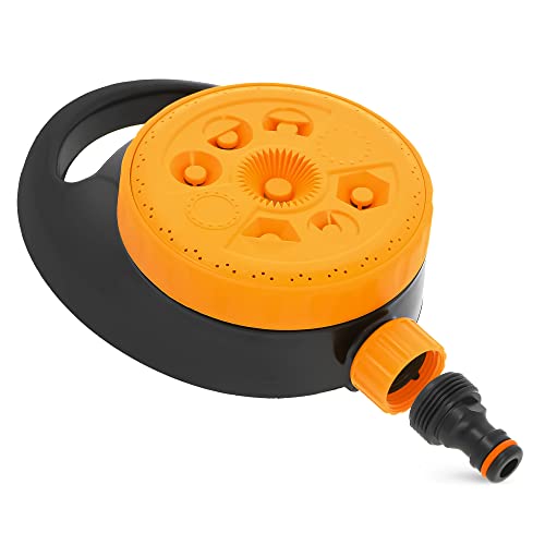 Garten Sprenger mit Einstellbare Statische Tragbares Sprinkler Wassersprinkler mit Untersatz 8 Sprüh-Funktionen Verschiedene Sprühbilder Rasensprenger Kreisregner Bewässerung Wasseranschluss Garten Sprenger mit Einstellbare Statische Tragbares Sprinkler Wassersprinkler mit Untersatz 8 Sprüh-Funktionen Verschiedene Sprühbilder Rasensprenger Kreisregner Bewässerung Wasseranschluss von Instalguru