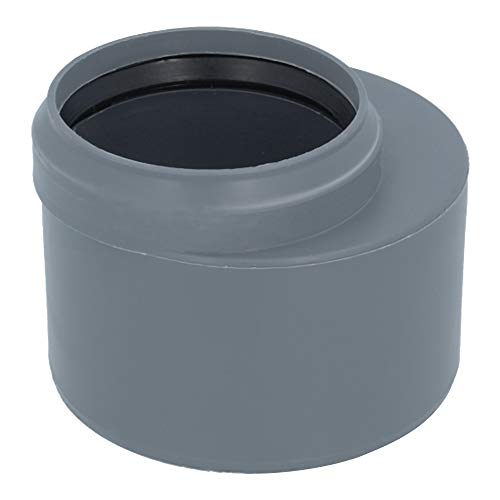 HT Rohr Reduktionsstück Ø DN 110/75 mm | Abwasser Kunststoff Abflussrohr Kurz Kunststoffreduktion PVC PP Verbindung Anschlussstück Abwasserreduktion von Instalguru