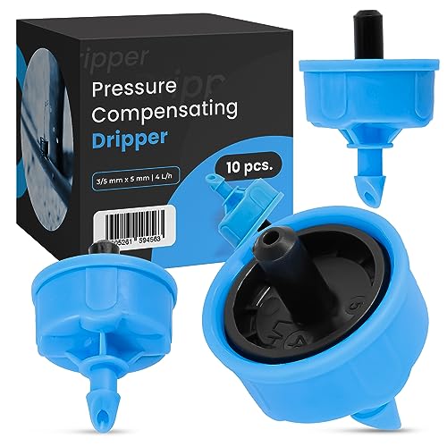 Instalguru 10x Micro Sprinkler Druckausgleich 4L/h Drip Microbewässerung Tropfer Endtropfer Wassertropfer Zubehör für Bewässerungssysteme Professionelle Bewässerungsanlagen Pflanzen Garden Instalguru 10x Micro Sprinkler Druckausgleich 4L/h Drip Microbewässerung Tropfer Endtropfer Wassertropfer Zubehör für Bewässerungssysteme Professionelle Bewässerungsanlagen Pflanzen Garden von Instalguru
