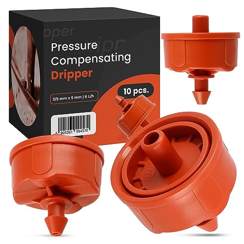 Instalguru 10x Micro Sprinkler Druckausgleich 8L/h Drip Microbewässerung Tropfer Endtropfer Wassertropfer Zubehör für Bewässerungssysteme Professionelle Bewässerungsanlagen Pflanzen Garden Instalguru 10x Micro Sprinkler Druckausgleich 8L/h Drip Microbewässerung Tropfer Endtropfer Wassertropfer Zubehör für Bewässerungssysteme Professionelle Bewässerungsanlagen Pflanzen Garden von Instalguru