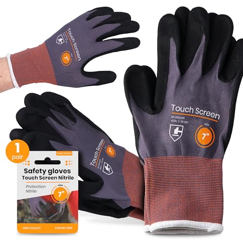 Instalguru Arbeitshandschuhe Größe 7 Schutzhandschuhe Mechaniker Montagehandschuhe Gartenhandschuhe Touchscreenfähig Nitrilhandschuhe Werkstatt Mechaniker Instalguru Arbeitshandschuhe Größe 7 Schutzhandschuhe Mechaniker Montagehandschuhe Gartenhandschuhe Touchscreenfähig Nitrilhandschuhe Werkstatt Mechaniker von Instalguru