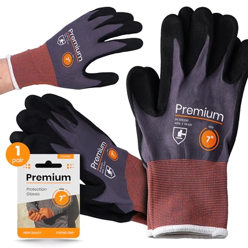 Instalguru Arbeitshandschuhe Nitril Größe 7 Nitrilhandschuhe Bauhandschuhe Handschuhe Starker Grip Arbeit Abriebfest Montage Werkstatt Baustelle Heimwerker Garten Instalguru Arbeitshandschuhe Nitril Größe 7 Nitrilhandschuhe Bauhandschuhe Handschuhe Starker Grip Arbeit Abriebfest Montage Werkstatt Baustelle Heimwerker Garten von Instalguru