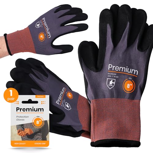 Instalguru Arbeitshandschuhe Nitril Größe 8 Nitrilhandschuhe Bauhandschuhe Handschuhe Starker Grip Arbeit Abriebfest Montage Werkstatt Baustelle Heimwerker Garten Instalguru Arbeitshandschuhe Nitril Größe 8 Nitrilhandschuhe Bauhandschuhe Handschuhe Starker Grip Arbeit Abriebfest Montage Werkstatt Baustelle Heimwerker Garten von Instalguru