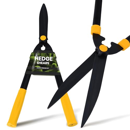 Instalguru Hand Heckenschere Gartenschere 550x210 mm Baumschere Strauchschere Astschere Grasschere Schere Hecken Büschen GartenpflanzenStahl Präzisionsschliff Instalguru Hand Heckenschere Gartenschere 550x210 mm Baumschere Strauchschere Astschere Grasschere Schere Hecken Büschen GartenpflanzenStahl Präzisionsschliff von Instalguru