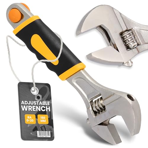 Instalguru Rollgabelschlüssel 0-20 mm Verstellbar Gabelschlüssel Schraubenschlüssel Maulschlüssel Einmaulschlüssel Engänder Stahl Ergonomischer für Sanitär Werkstatt Instalguru Rollgabelschlüssel 0-20 mm Verstellbar Gabelschlüssel Schraubenschlüssel Maulschlüssel Einmaulschlüssel Engänder Stahl Ergonomischer für Sanitär Werkstatt von Instalguru
