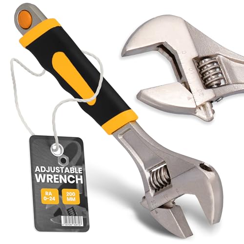 Instalguru Rollgabelschlüssel 0-24 mm Verstellbar Gabelschlüssel Schraubenschlüssel Maulschlüssel Einmaulschlüssel Engänder Stahl Ergonomischer für Sanitär Werkstatt Instalguru Rollgabelschlüssel 0-24 mm Verstellbar Gabelschlüssel Schraubenschlüssel Maulschlüssel Einmaulschlüssel Engänder Stahl Ergonomischer für Sanitär Werkstatt von Instalguru