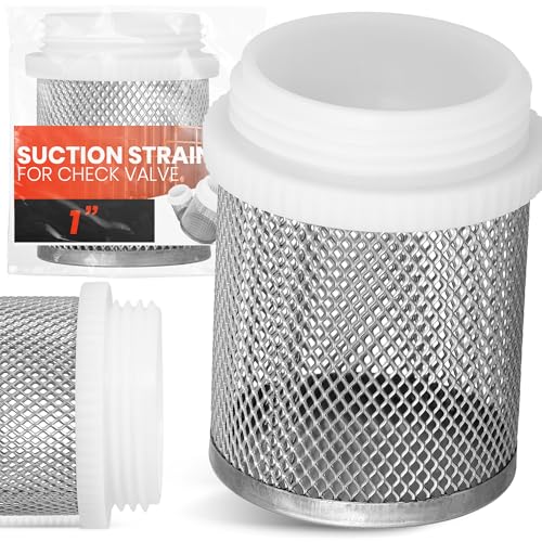 Instalguru Saugkorb für Rückschlagventil Fußventil 1'' Edelstahlkorb Edelstahl Kunststoff Sieb Filter Korb Wasserfilter Saugfilter Filterkorb Rostfrei Instalguru Saugkorb für Rückschlagventil Fußventil 1'' Edelstahlkorb Edelstahl Kunststoff Sieb Filter Korb Wasserfilter Saugfilter Filterkorb Rostfrei von Instalguru