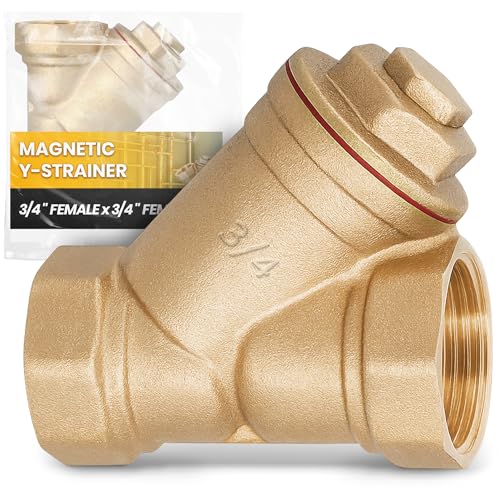 Instalguru Schmutzfänger Schmutzfilter 3/4'' IG Messing Y-Sieb Y-Filter Y-Stück Y Typ Magnet Wasserfilter Sedimentfilter Schmutzsieb Magnetisch Sieb Ventil Rohrsysteme Instalguru Schmutzfänger Schmutzfilter 3/4'' IG Messing Y-Sieb Y-Filter Y-Stück Y Typ Magnet Wasserfilter Sedimentfilter Schmutzsieb Magnetisch Sieb Ventil Rohrsysteme von Instalguru