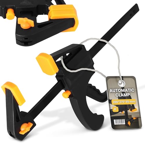 Instalguru Schraubzwinge 8'' 200x375x65 mm Einhandzwinge Einhandklemme Schnellspannzwinge Klemmzwinge Spannkraft Spannzwingen Schnellspanner Spreizzwingen Instalguru Schraubzwinge 8'' 200x375x65 mm Einhandzwinge Einhandklemme Schnellspannzwinge Klemmzwinge Spannkraft Spannzwingen Schnellspanner Spreizzwingen von Instalguru