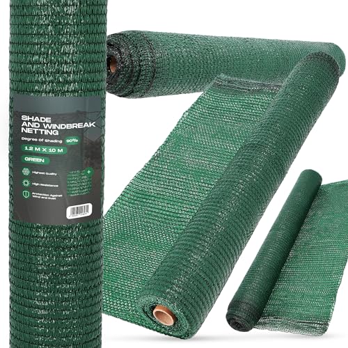 Instalguru Sichtschutz 1,2m x 10m Schattennetz UV-Schutz 90% Windschutz Schattiernetz Schattierungsnetz Zaunblende Gartenzaun Sonnenschutznetz Sichtschutznetz Netz Schattiergewebe Instalguru Sichtschutz 1,2m x 10m Schattennetz UV-Schutz 90% Windschutz Schattiernetz Schattierungsnetz Zaunblende Gartenzaun Sonnenschutznetz Sichtschutznetz Netz Schattiergewebe von Instalguru