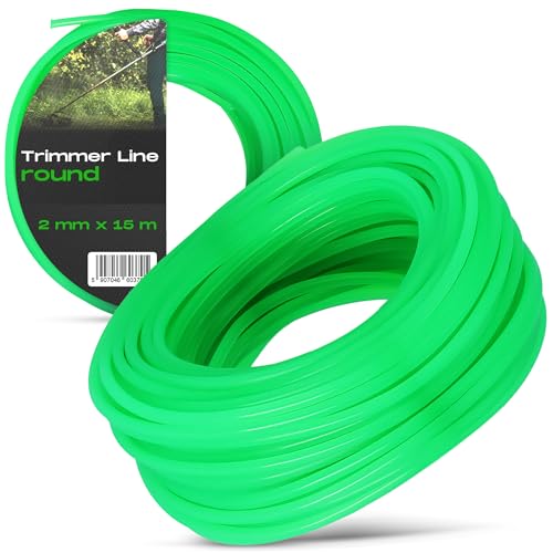 Mähfaden 2 mm 15 m Nylon Trimmfaden Rasentrimmer Rund Grün Ersatzfaden Trimmerschnur Trimmerfaden Rasentrimmerspulen Gartentrimmer Rasentrimmerlinie Freischneider Stark Mähfaden 2 mm 15 m Nylon Trimmfaden Rasentrimmer Rund Grün Ersatzfaden Trimmerschnur Trimmerfaden Rasentrimmerspulen Gartentrimmer Rasentrimmerlinie Freischneider Stark von Instalguru