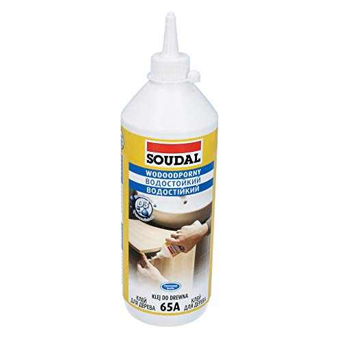 SOUDAL 65A Holzleim Wasserfest Kleber Möbelkleber D3 750 ml Leim Schnell von Instalguru