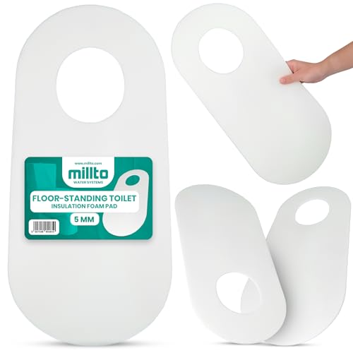 Schallschutzmatte für Stand WC Bidet Schaumstoffmatte Pad 5mm Schaum Matte Toiletten Schallschutz Unterlage Weiß Abdichtung Trittschalldämmung Hohe Qualität Schallschutzmatte für Stand WC Bidet Schaumstoffmatte Pad 5mm Schaum Matte Toiletten Schallschutz Unterlage Weiß Abdichtung Trittschalldämmung Hohe Qualität von Instalguru