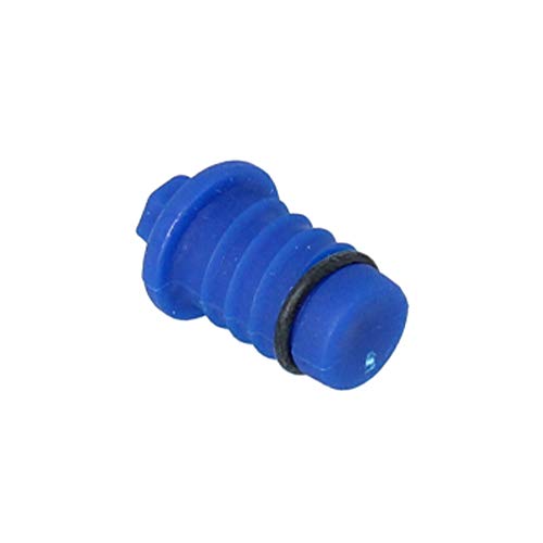 Stöpsel 16 mm für PEX Rohr Dichtheitsprüfungen Wasser Druck Maßstab Wasserinstal (Blau) von Instalguru