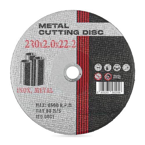 Trennscheiben Schneidscheiben 230mm x 22,2 x 2,0 mm Metall Stahl Edelstahl INOX Blech Winkelschleifer Elektrowerkzeuge Dünn Trennscheibe Flexscheiben Trennscheiben Schneidscheiben 230mm x 22,2 x 2,0 mm Metall Stahl Edelstahl INOX Blech Winkelschleifer Elektrowerkzeuge Dünn Trennscheibe Flexscheiben von Instalguru