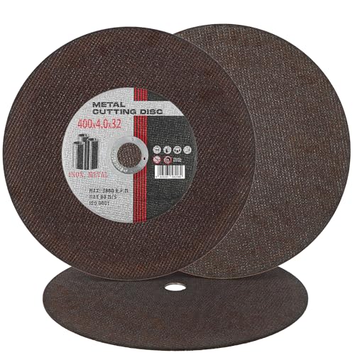Trennscheiben Schneidscheiben 400mm x 32 x 4 mm Metall Stahl Edelstahl INOX Blech Winkelschleifer Elektrowerkzeuge Dünn Trennscheibe Flexscheiben Trennscheiben Schneidscheiben 400mm x 32 x 4 mm Metall Stahl Edelstahl INOX Blech Winkelschleifer Elektrowerkzeuge Dünn Trennscheibe Flexscheiben von Instalguru