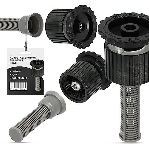 Verstellbare Sprinklerdüse 360° 4,9m Versenkregner Bewässerung Sprinklersystem Pflanzen Garten System Einfach Effiziente Bewässerung Sprinklerdüse mit Filter Automatisches Bewässerungsanlage Verstellbare Sprinklerdüse 360° 4,9m Versenkregner Bewässerung Sprinklersystem Pflanzen Garten System Einfach Effiziente Bewässerung Sprinklerdüse mit Filter Automatisches Bewässerungsanlage von Instalguru