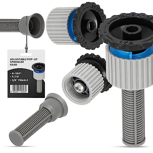 Verstellbare Sprinklerdüse 360° 5,2m Versenkregner Bewässerung Sprinklersystem Pflanzen Garten System Einfach Effiziente Bewässerung Sprinklerdüse mit Filter Automatisches Bewässerungsanlage Verstellbare Sprinklerdüse 360° 5,2m Versenkregner Bewässerung Sprinklersystem Pflanzen Garten System Einfach Effiziente Bewässerung Sprinklerdüse mit Filter Automatisches Bewässerungsanlage von Instalguru