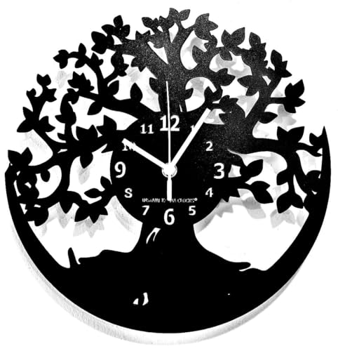 Instant Karma Clocks | Wanduhr | Baum des Lebens | Tree of Life | Wanddekoration Deko Wandkunst Hängende von Instant Karma Clocks