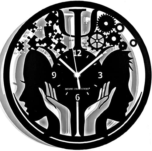 Instant Karma Clocks Wanduhr Psychologie Geschenkidee Klinische Psychiater Arzt Krankenhaus von Instant Karma Clocks