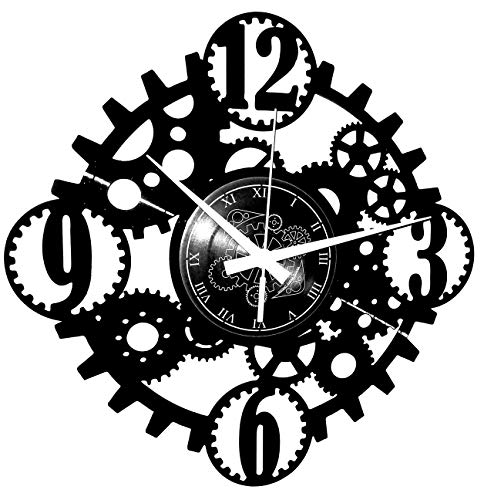 Instant Karma Clocks Wanduhr aus Vinyl Schallplattenuhr Gothic Steampunk Motiv Instant Karma Clocks Wanduhr aus Vinyl Schallplattenuhr Gothic Steampunk Motiv von Instant Karma Clocks
