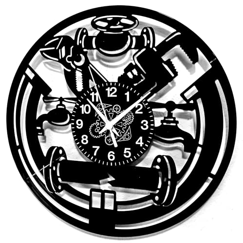 Instant Karma Clocks | Wanduhr für Klempner | Gadget | Handwerker | Geschenkidee für ihn | Handmade Instant Karma Clocks | Wanduhr für Klempner | Gadget | Handwerker | Geschenkidee für ihn | Handmade von Instant Karma Clocks
