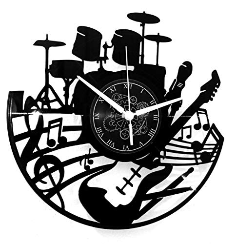 Instant Karma Clocks | Wanduhr | Gitarre | Musikinstrumente | Musiker | Musikliebhaber | Schlagzeug | Rock Metal Punk Instant Karma Clocks | Wanduhr | Gitarre | Musikinstrumente | Musiker | Musikliebhaber | Schlagzeug | Rock Metal Punk von Instant Karma Clocks