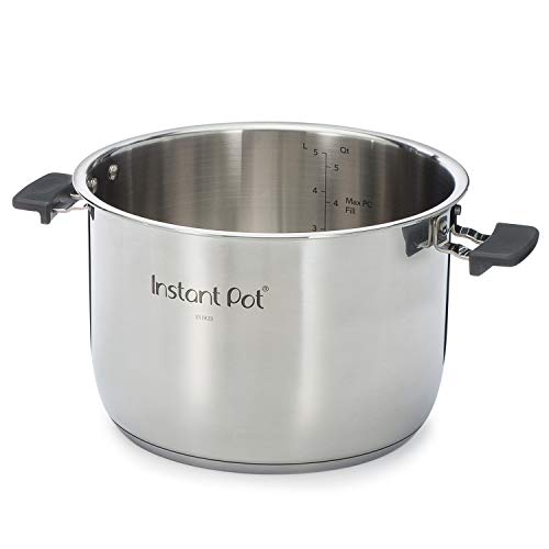 Instant Pot Edelstahl-Kochgriffe, 2,5 l Duo Evo Serie Innentopf von Instant Pot