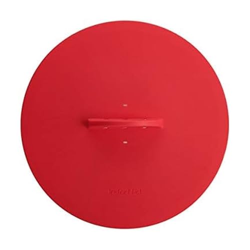 Instant Pot Offizieller Universal-Silikon-Backform-Deckel, rot, passend für geriffelte Springformen und runde Pfannen zum Backen und Kochen, hitzebeständig, antihaftbeschichtet, spülmaschinenfest, von Instant Pot