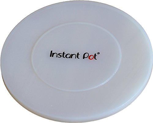 Instant Pot Silikondeckel, 24 cm, 5 l & 6 l Topfdeckel, von den Machern von Instant Pot, wiederverwendbarer Silikondeckel für Schüssel und Lebensmittelabdeckung, Mikrowellen-Abdeckung für von Instant Pot