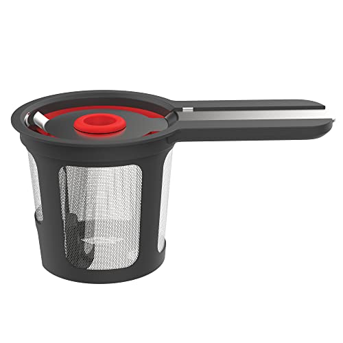 Instant Solo Wiederverwendbare Kaffeepads mit Griff, kompatibel mit Instant Solo Kaffeemaschine, 57 ml von Instant Pot