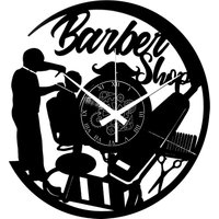 Vinyl-Uhr-Wanduhr - Geschenkidee, Friseur, Friseur von InstantKarmaStore