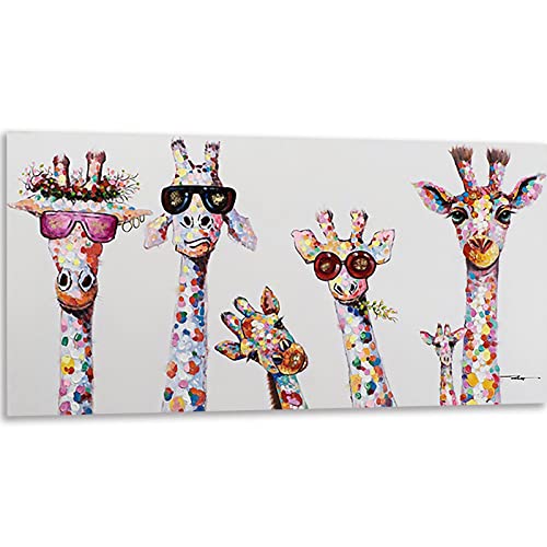 Instarry 5D DIY Diamant Painting Bilder Groß Giraffe Indie Room Decor 100x50 cm von Instarry