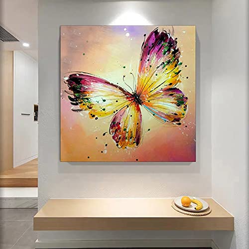 Instarry 5D DIY Diamond Painting Bilder Full Groß bunter Schmetterling Home Decoration 40x40 cm Instarry 5D DIY Diamond Painting Bilder Full Groß bunter Schmetterling Home Decoration 40x40 cm von Instarry